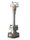 شیر توقف فولاد ضد زنگ DN40 CF8 304 با دمای پایین