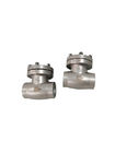 DN40 PN25 Weld Connection Cryogenic Swing Check Valve فولاد ضد زنگ SS304
