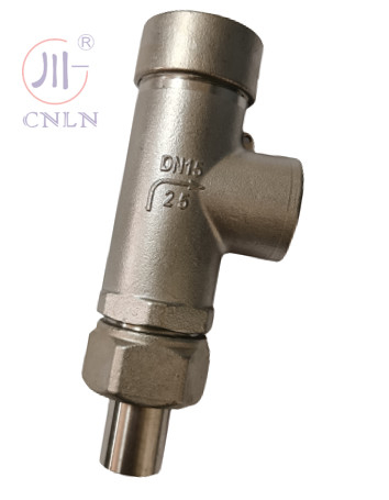 SS304/316 DN15 PN40 شیر ایمنی کریوجنیک برای مخزن / اسکید / کانتینر / تریلر