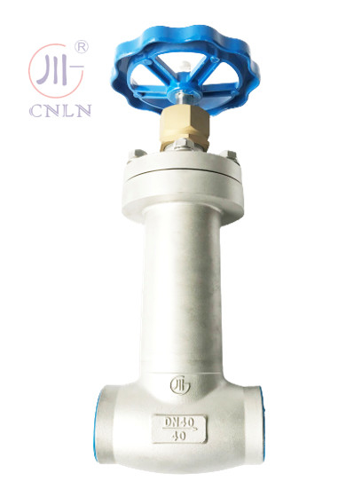 PN40 DN40 دریچه گلوب دمای پایین با ژاکت خلاء برای LNG/LOX/LN2/LAR/LCO2