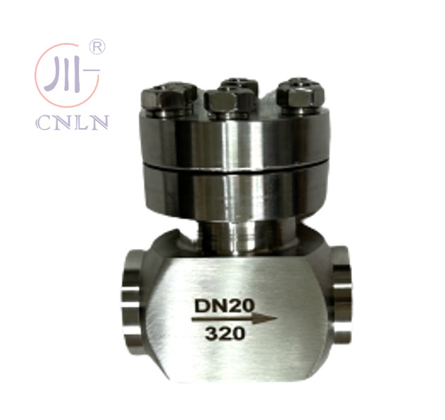 SS304/316 دریچه بازرسی کریوجنیک با فشار بالا DN20 برای LNG/LOX/LN2/LAR/LCO2