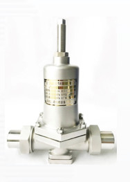 CNLN/Arman DY22F SS304/316 شیر کاهش فشار کریوجنیک (DN20-50mm) برای سیستم های LNG/LOX/LN2