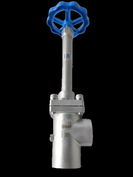 فولاد ضد زنگ 304 / 316 دمای پایین PCTFE دیسک مهر و موم کروژنیک گلوب دریچه -196 ~ + 80 °C