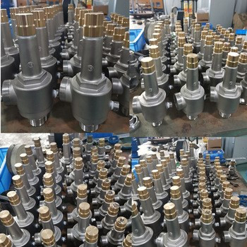 دریچه ایمنی مهر نرم با دمای پایین CF8 CF3 برای مخزن LNG LIN LOX LAR