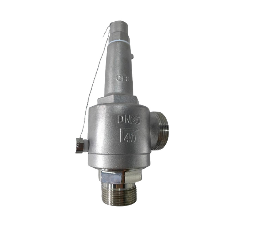 SS304 دریچه ایمنی مهر و موم سخت کریوژنیک برای مخزن LIN LOX LAR LNG -196 ~ 80 °C کیفیت بالا