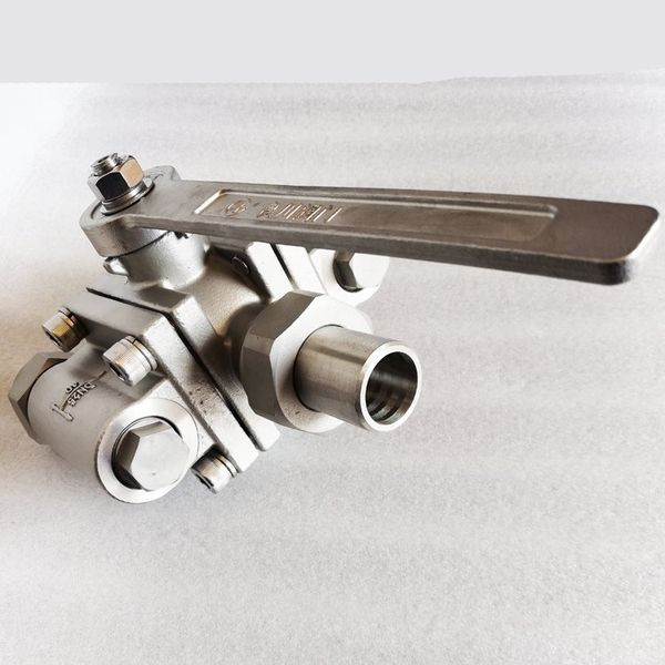 محدوده دمای دریچه ی گلوله ای کریوجنیک سه طرفه و پنج طرفه از -196°C تا 80°C برای گاز های مایع