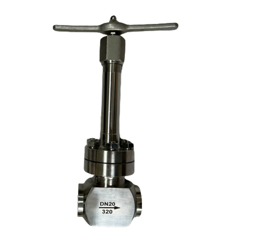 دریچه کروژنیک با فشار بالا دریچه چک گلوب -196 ~ + 80 °C برای مخزن LNG LOX LIN LAR LCO2
