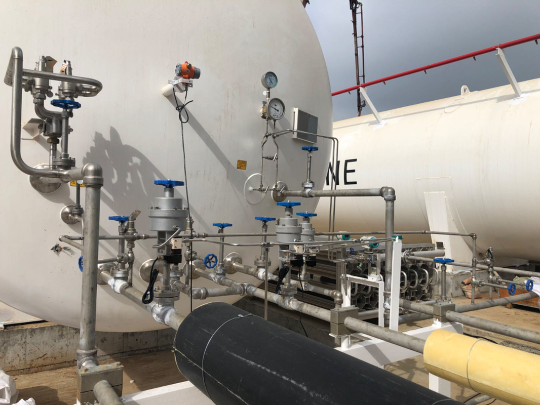 ولول چک فشار بالا برای گاز های مایع کریوژن Lox Lng Lin PN320
