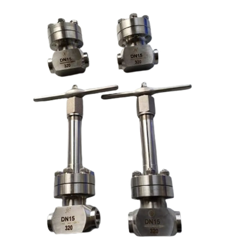 LOX LNG LIN LAR گاز های مایع کریوجنیک ولول چک فشار بالا، ولول گلوب PN320 SS304