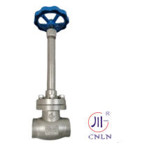 دریچه گلوله ای فلنج با دمای پایین CF3/CF8 DN50 SS304/SS316 برای LNG/LOX/LN2/LAR/LCO2