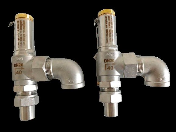 دریچه ایمنی کریوجنیک فولاد ضد زنگ 3/8'-2' 4.0Mpa -196°C تا +120°C