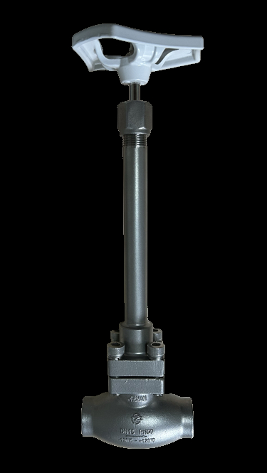 PN50 شیر کروژنیک گلوله ای فولادی ضد زنگ 304/316 سوکت جوشکاری -196°C تا +80°C
