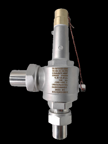 دریچه ایمنی کریوجنیک فولاد ضد زنگ 3/8'-2' 4.0Mpa -196°C تا +120°C