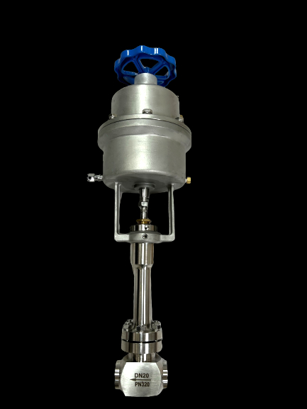 شیر کروژنیک با فشار بالا 42Mpa با بدن شیر CF8/CF3 برای کاربردهای LNG/LOX/LIN و محدوده دمایی -196 تا +80°C