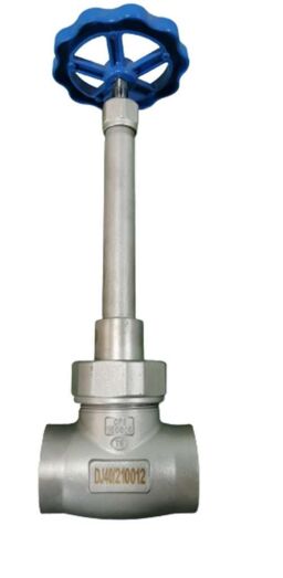 شیر کروی برودتی دارای گواهی CE با حداکثر فشار 5.0 مگاپاسکال و ساختار فولاد ضد زنگ 304/316 برای کاربردهای LNG LOX LIN LAR