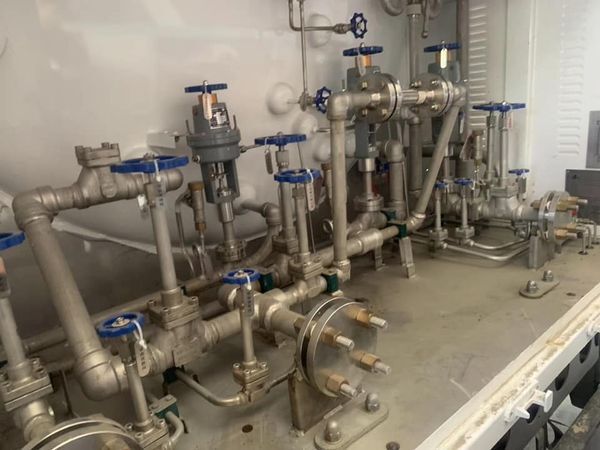 شیر توپی جوشی سوکت DN65 دستی با دمای پایین برای LN2/LO2/LNG/LAR/LCO2