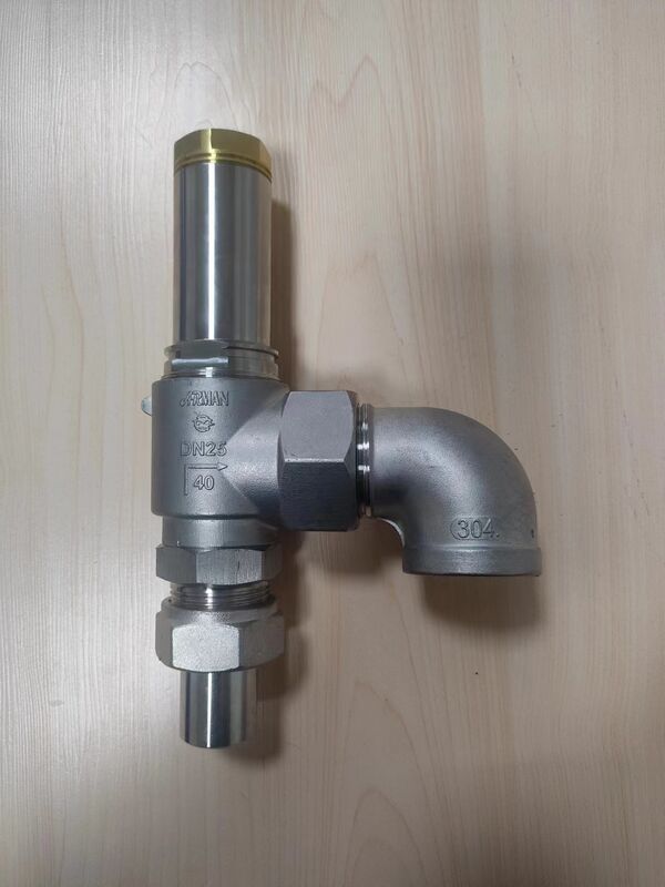 دریچه ایمنی کریوجنیک فولاد ضد زنگ با فشار 4.0Mpa و محدوده دمای -196°C تا +120°C