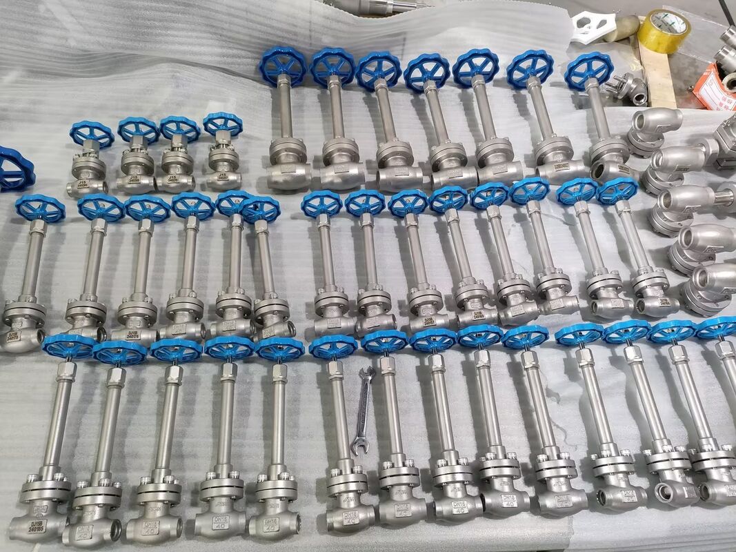 شیر کروی برودتی فولاد ضد زنگ 304/316 با حداکثر فشار 5.0 مگاپاسکال و محدوده دمایی 196- درجه سانتیگراد تا 80+ درجه سانتیگراد