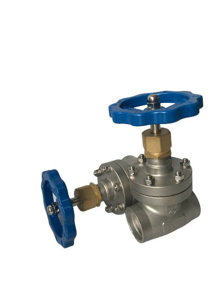 CE ISO کرایوژنیک نوع فلنج گلوب شیر فلکه کرایوژنیک شیر فلکه Short 1/8 اینچ - 4 اینچ