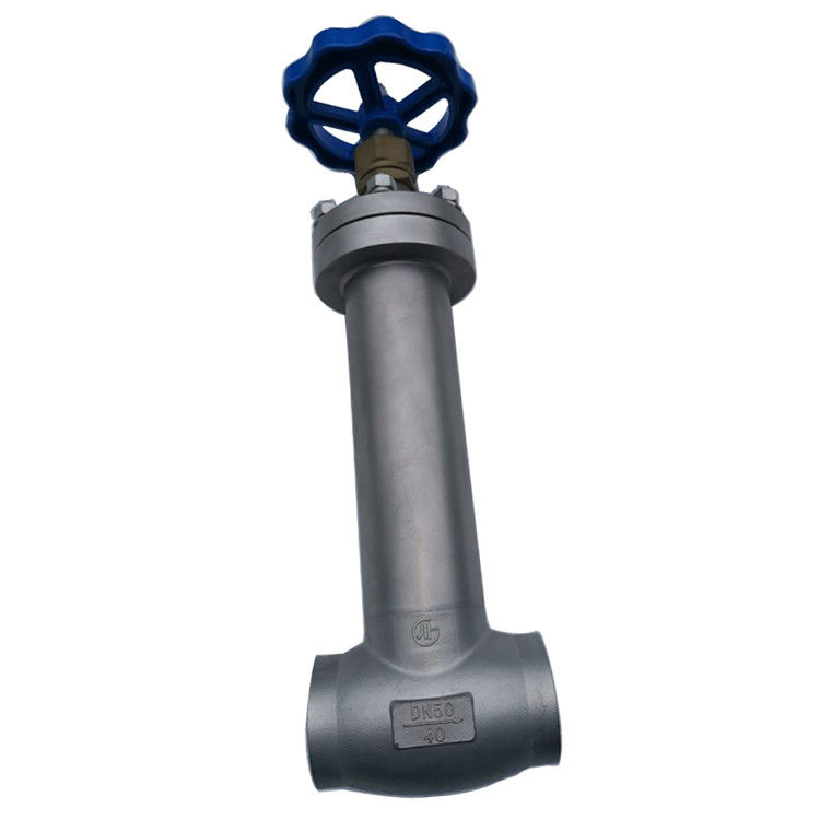 فولاد ضد زنگ 304 / 316 دمای پایین PCTFE دیسک مهر و موم کروژنیک گلوب دریچه -196 ~ + 80 °C
